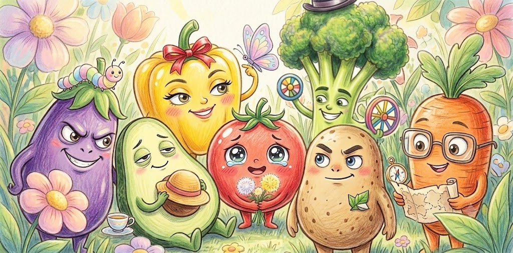 Little Sprouts Characters